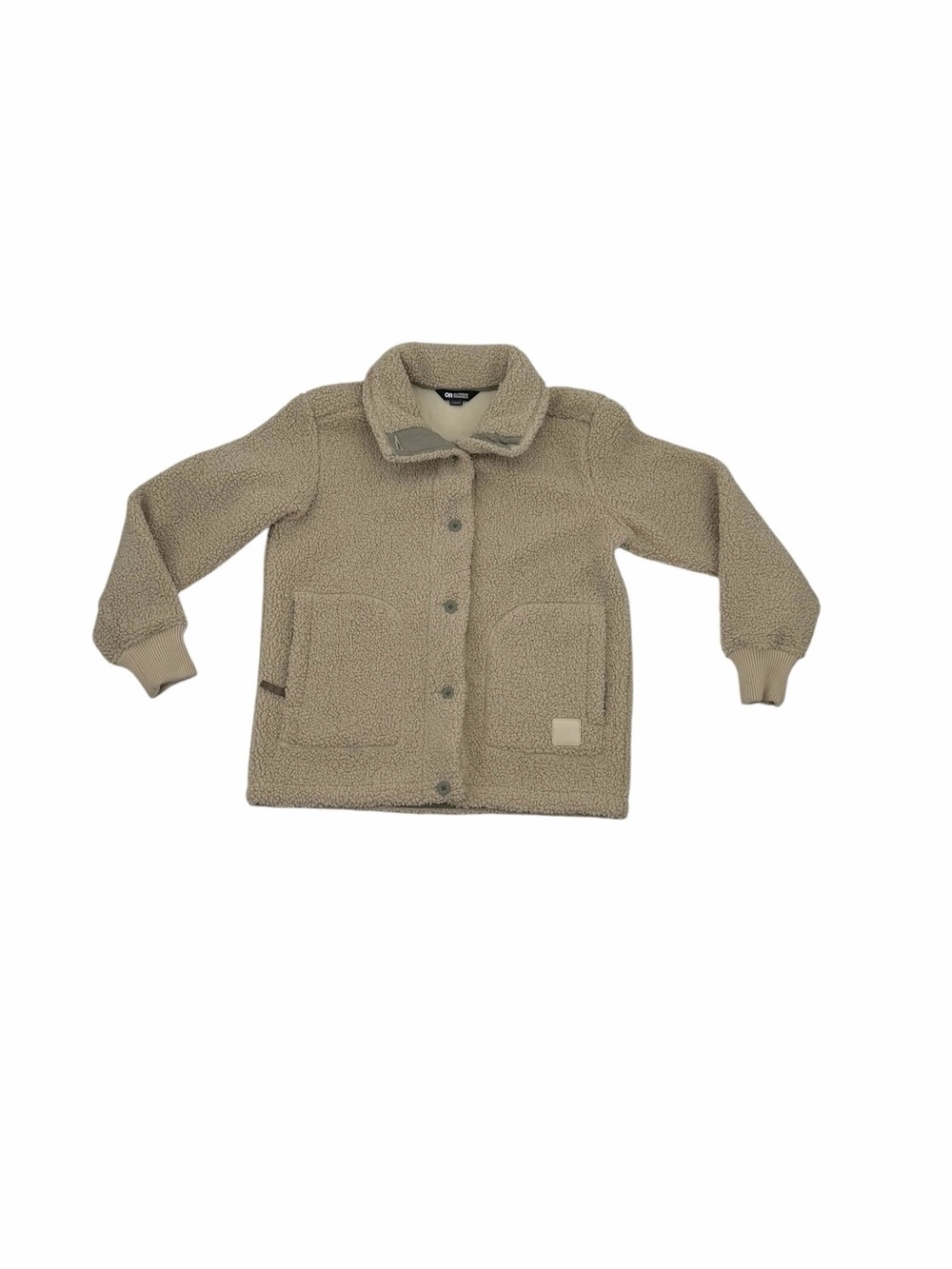 Outdoor Research Juneau Sherpa Trucker Jacket Fog Beige Small fall